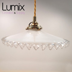 Rendu avec verre opaline