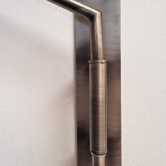 Lampe potence en métal galvanisé