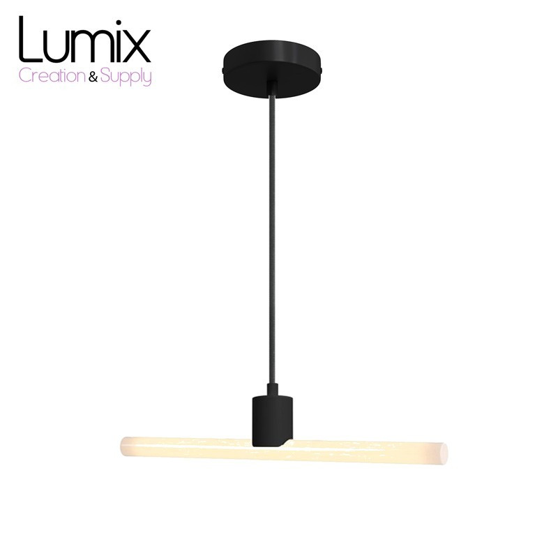 Suspension simple pour tube LED S14d - Sur-mesure Suspension simple pour tube LED S14d - Sur-mesure