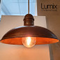 Suspension Rock style vintage métal effet rouille pour l'extérieur en IP65 Suspension Rock style vintage métal effet rouille pour l'extérieur en IP65