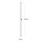 Ampoule tube effet porcelaine à filament LED S14d - longueur 1000 mm Ampoule tube effet porcelaine à filament LED S14d - longueur 1000 mm