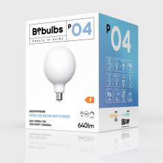 Ampoule LED en Porcelaine G125 6W E27 Dimmable 2700K