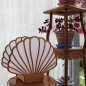 Lampe à poser VENUS PRESTIGE - Socle Chêne massif - Douille effet laiton E27 Lampe à poser VENUS PRESTIGE - Socle Chêne massif - Douille effet laiton E27
