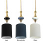 Lampe à poser ÉLISE1 noir et dorée laiton - douille E27 Lampe à poser ÉLISE1 noir et dorée laiton - douille E27