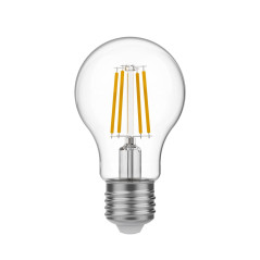 Ampoule LED Transparente Goutte A60 4W 470Lm E27 2700K