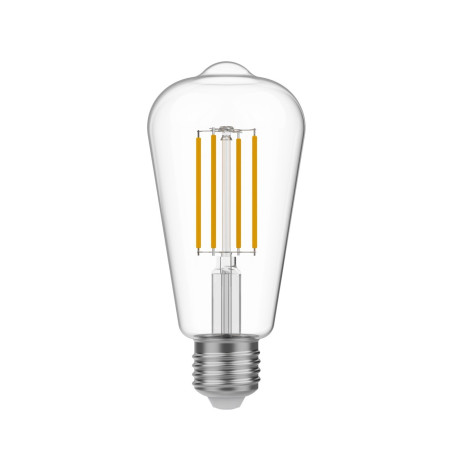 Ampoule LED Transparente Edison ST64 7W 806Lm E27 3500K Dimmable