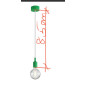 PRIVÉE : Suspension multiple Prestige couleur Inox satiné - 7 lampes