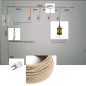 Creation sur-mesure Luminaire en Suspension multiple Creation sur-mesure Luminaire en Suspension multiple