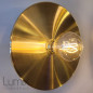 Applique murale disque Laiton véritable ou en plafonnier 320 mm de diamètre Applique murale disque Laiton véritable ou en plafonnier 320 mm de diamètre