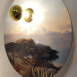 Applique disque Helios Kilimandjaro - Disque 40 cm environ Aluminium imprimé Applique disque Helios Kilimandjaro - Disque 40 cm environ Aluminium imprimé