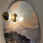 Applique disque Helios Kilimandjaro - Disque 40 cm environ Aluminium imprimé Applique disque Helios Kilimandjaro - Disque 40 cm environ Aluminium imprimé