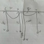 2 Suspensions multiples sur-mesure 5 lampes - Rosace métal Dorée vintage XXL 2 Suspensions multiples sur-mesure 5 lampes - Rosace métal Dorée vintage XXL