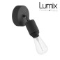 Applique murale étanche IP65 - lampe orientable - NOIR Applique murale étanche IP65 - lampe orientable - NOIR