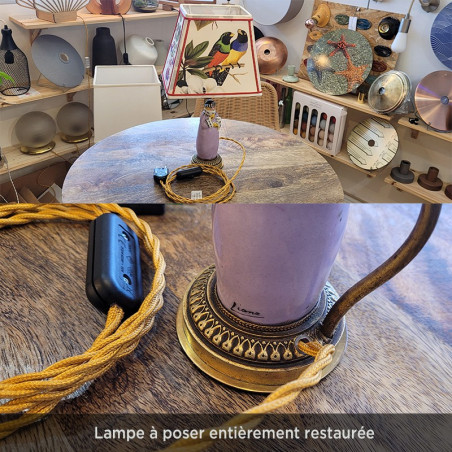 Restauration et réparation de luminaires anciens