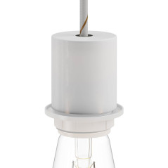 Privée-suspension multiple rosace XXL 5 lampes
