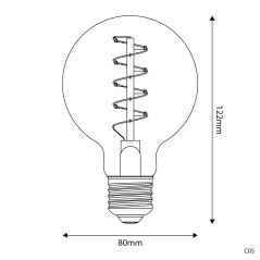 Privée-suspension multiple rosace XXL 5 lampes