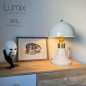 Lampe de table laiton véritable et aluminium Lampe de table laiton véritable et aluminium