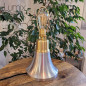 Lampe de table laiton véritable et aluminium Lampe de table laiton véritable et aluminium