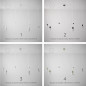 Suspension multiple OCTOPUS 7 métal - Câble textile extra-souple BLANC Suspension multiple OCTOPUS 7 métal - Câble textile extra-souple BLANC