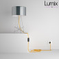 Lampe baladeuse câble textile souple Jaune effet soie