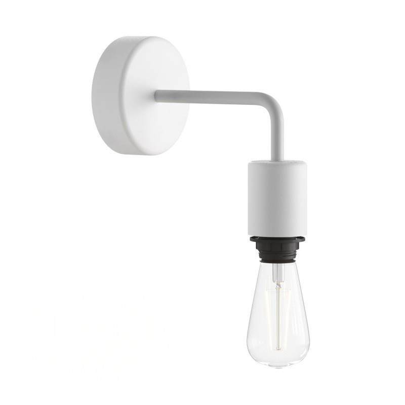 Applique murale étanche en silicone IP65 - lampe fixe à bagues - Blanc