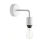 Applique murale étanche en silicone IP65 - lampe fixe à bagues - Blanc Applique murale étanche en silicone IP65 - lampe fixe à bagues - Blanc