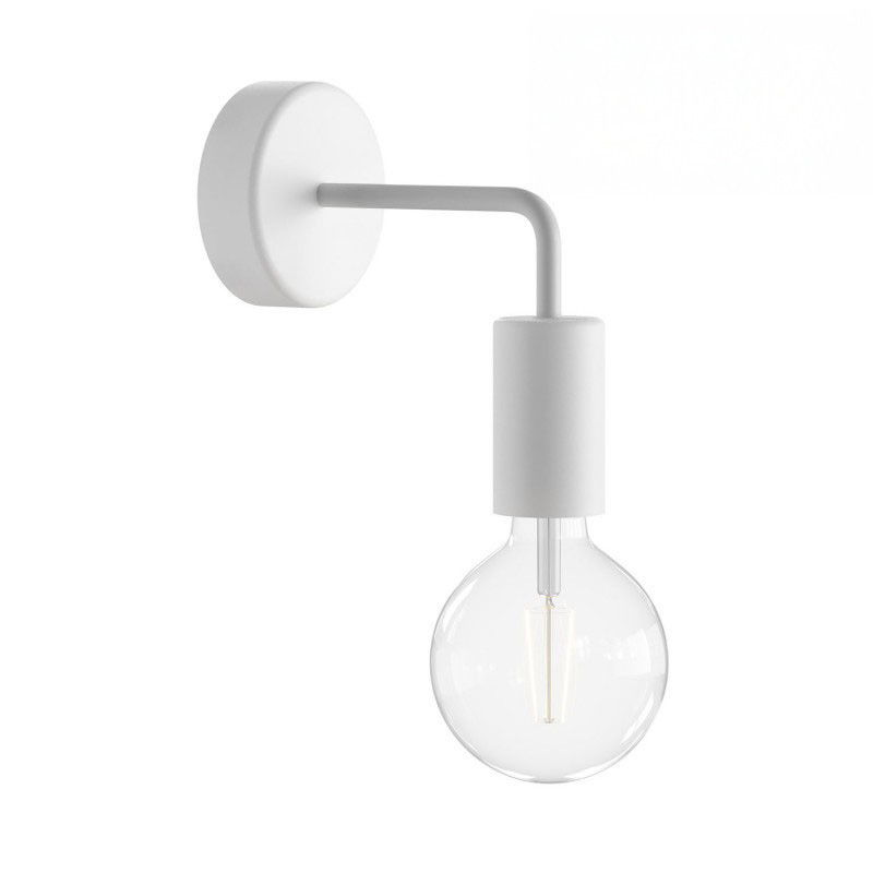 Applique murale étanche IP65 - lampe fixe - Blanche Applique murale étanche IP65 - lampe fixe - Blanche