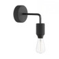 Applique murale étanche silicone IP65 - lampe fixe à bagues - Noire Applique murale étanche silicone IP65 - lampe fixe à bagues - Noire