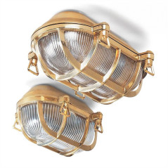 Applique de cave ou sous-sol en laiton IP54