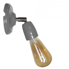 Lampe applique murale orientable porcelaine Jaune