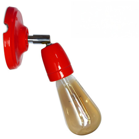 Lampe applique murale orientable porcelaine Jaune