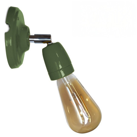 Lampe applique murale orientable porcelaine Jaune