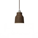 Suspension céramique COPPA forme vase  peinte effet rouille