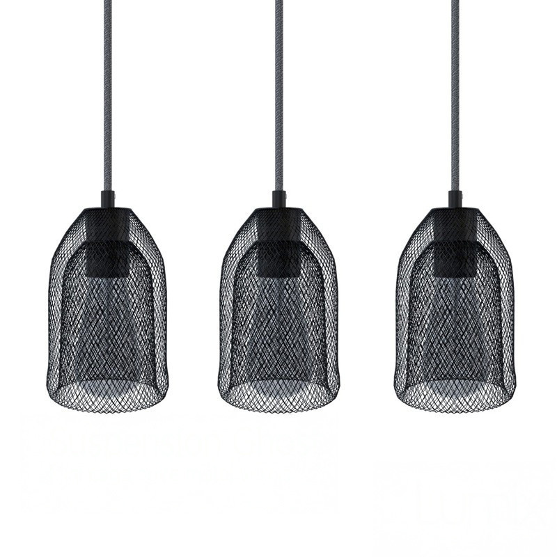 Suspension Ghost cage métal personnalisable Suspension Ghost cage métal personnalisable