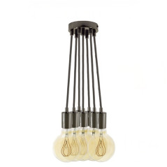 Suspension grappe 7 douilles finition prestige