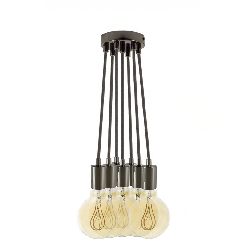 Suspension grappe 7 douilles finition prestige