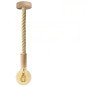 Suspension grosse corde 30 mm en jute