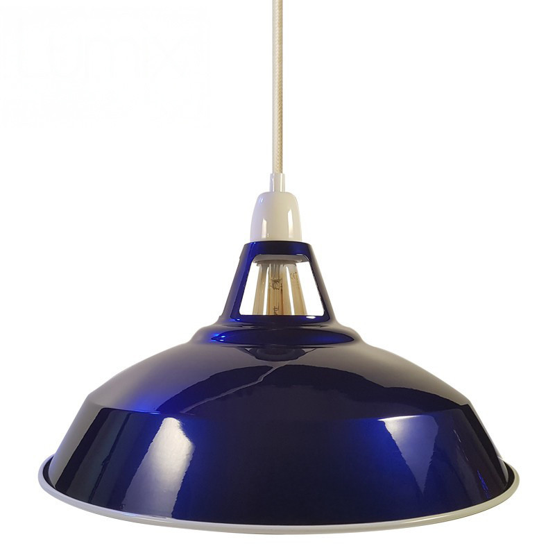 Suspension Harbour version Candy® sur-mesure - Abat-jour 5 couleurs au choix Suspension Harbour version Candy® sur-mesure - Abat-jour 5 couleurs au choix