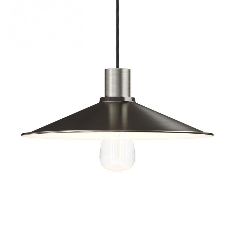 Suspension métal émaillé LumiSwing - Gamme 3 couleurs style vintage Suspension métal émaillé LumiSwing - Gamme 3 couleurs style vintage