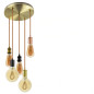 Suspension multiple rosace XXL 5 lampes prestige Suspension multiple rosace XXL 5 lampes prestige