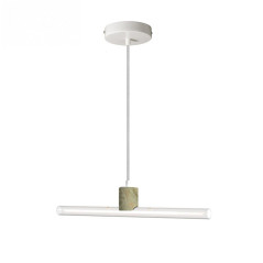 Suspension simple pour tube LED S14d - Sur-mesure
