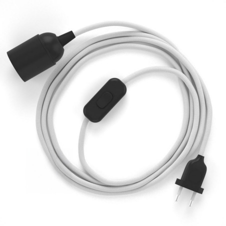 Lampe baladeuse fil blanc