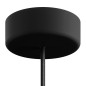 Lampe en suspension pour l'extérieur - Luminaire sur-mesure étanche IP65 - Porte-Douille silicone noire à bague Lampe en suspension pour l'extérieur - Luminaire sur-mesure étanche IP65 - Porte-Douille silicone noire à bague