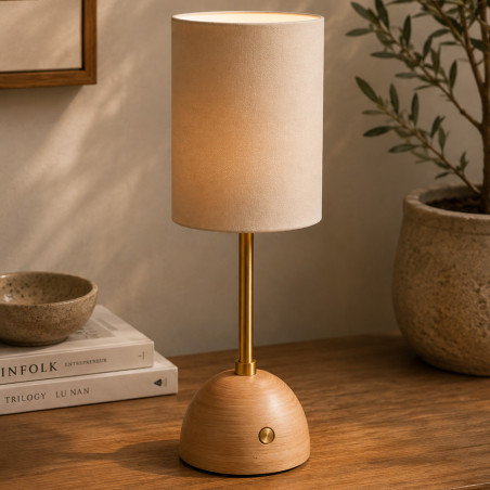 Lampe nomade à poser