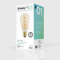 Ampoule LED Dorée Ligne 5V Filament à spirale Edison ST64 1,3W 80Lm E27 2500K Dimmable - B01 Ampoule LED Dorée Ligne 5V Filament à spirale Edison ST64 1,3W 80Lm E27 2500K Dimmable - B01