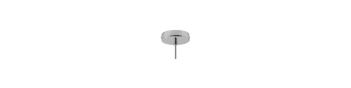 rosace plafond métal